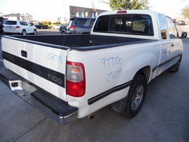 1997 TOYOTA T100 XTRA CAB STD WHITE 3.4 AT 2WD Z21391